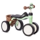 Детска пастелно зелена четириколка Pukylino Bundle  - 3