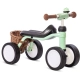 Детска пастелно зелена четириколка Pukylino Bundle  - 1