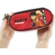 Червен ученически овален детски несесер One Piece Red  - 2