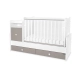 Бебешко легло Trend Plus New 70/160 Цвят Бяло/String-3box  - 2