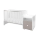 Бебешко легло Trend Plus New 70/160 Цвят Бяло/String-3box  - 7