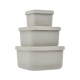 Сет кутии за детска храна 3 бр Platinum Silicone Sand  - 2