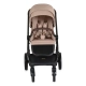 Бебешка комбинирана количка 2 в 1 Celebrity Crepe-beige  - 2