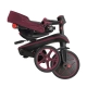 Сгъваема триколка 4в1 Explorer Trike Foldable цвят бургунди  - 6