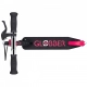 Детска тротинетка Flow Element Junior Lights черна-розова  - 6