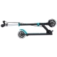 Детска тротинетка Flow Element Junior Lights черна-синя  - 2