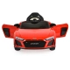 Детска акумулаторна кола Audi R8 Spyder червен металик  - 5