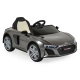 Детска акумулаторна кола Audi R8 Spyder сив металик  - 1