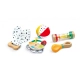 Комплект бебешки играчки 5 в 1 сензорни играчки  - 3