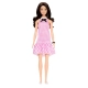 Кукла Barbie Fashionistas с дълга черна коса и розова рокля  - 2