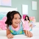 Кукла Barbie Fashionistas с дълга черна коса и розова рокля  - 5