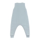 Детски зимен спален чувал с крачета Ribbed blue 4-6г.  - 6