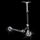 Черна алуминиева детска тротинетка Flow Element Lights  - 9