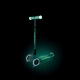 Детска сгъваема тротинетка Elite Glow Lights Ментова  - 7