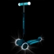 Детска сгъваема тротинетка Elite Glow Lights Петролено синя  - 8