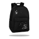 Ученическа детска раница с 1 отделение Scout Black 1 Stitch  - 1