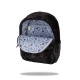 Детска черна пухкава раница за градина Stitch Fluffy Black  - 2