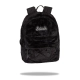 Детска черна пухкава раница за градина Stitch Fluffy Black  - 1