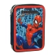 Пълен ученически детски несесер с 2 отделения Spiderman  - 1