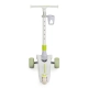 Детска тротинетка с вградени светлини Aero Lime-Green  - 6
