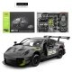 Кола Porsche 911 GT2 RS Clubsport 25 за сглобяване R/C 1:18  - 1