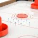 Детска забавна настолна игра Въздушен хокей 50см.  - 10