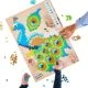 Детски занимателен конструктор 800ч. Паун  - 9