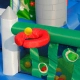 Детски игрален център къща с пързалка и топки 455x330x265  - 11
