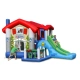 Детски игрален център къща с пързалка и топки 455x330x265  - 5