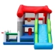 Детски игрален център къща с пързалка и топки 455x330x265  - 7