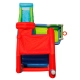 Детски игрален център къща с пързалка и топки 455x330x265  - 8