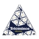 Детска забавна настолна игра Triominos Original  - 2