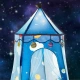 Детска палатка за игра Звездна нощ 100 x 150 x 100 см  - 4