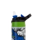 Термо детска бутилка с накрайник тик сламка Bono T-REX 350ml  - 2