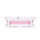 Розова бебешка вана с мрежа и стойка Малибу 78см  - 4
