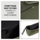 Органайзер за бебешка количка Pushchair Bag Olive  - 5