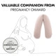 Възглавница за кърмене на бебе 140см Nurse N Care Smoky Pink  - 3