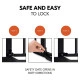 Предпазна преграда за бебе Clear Step Autoclose 2 Black  - 5