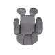 Детски стол за кола GTS 40-150см Charcoal-gray  - 11