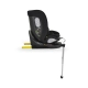 Детски черен стол за кола Strike 40-150см Deep-Black  - 5