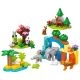 Детски комплект Duplo Семействата на дивите животни 3 в 1  - 3