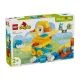Детски занимателен комплект Duplo Животни на колела 3в1  - 1