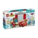 Посещението на Маккуин в гаража на Док Duplo Disney   - 1