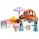 Детски комплект Duplo Bluey Сладоледено приключение с Блуи  - 3