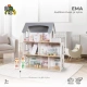 Детска дървена къща за кукли Ema  - 4