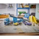 Детски комплект за игра City Автовоз със спортни коли  - 9