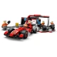 Детски комплект City Питстоп и механици от F1 с кола Ferrari  - 4
