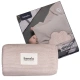 Бебешко бамбуково одеяло Swaddle Beige Sand  - 4
