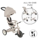 Детска триколка 4 в 1 Explorer Trike Ecologic Кокос  - 3