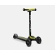 Детска зелена тротинетка с 3 колела scooTer   - 1